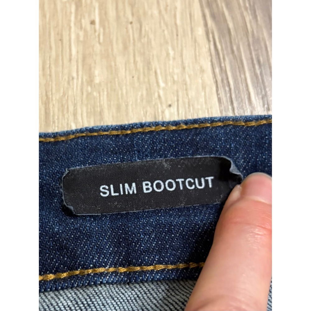 Judy Blue Slim Bootcut Jeans Sz 18W (32x32) Medium Wash Side Slit JB88290-L - Picture 6 of 12